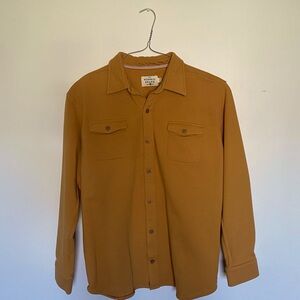 The Normal Brand Menʼs Knit Workman Shirt Jacket Size: Large